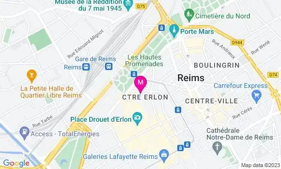Localisation Restaurant  Le Pavillon Cg