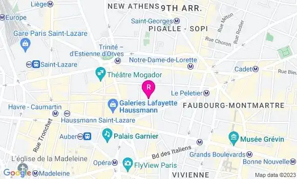Localisation Restaurant  La Calèche