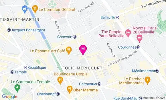 Localisation Restaurant  La Fauvette