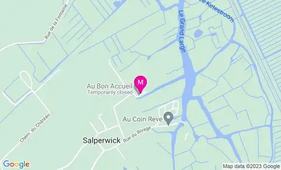 Localisation Restaurant  Au Bon Accueil