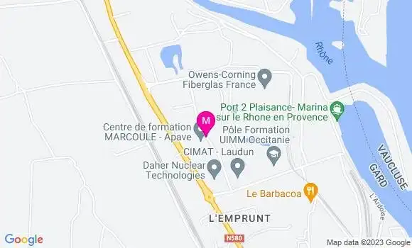 Localisation Restaurant  Les Mimosas