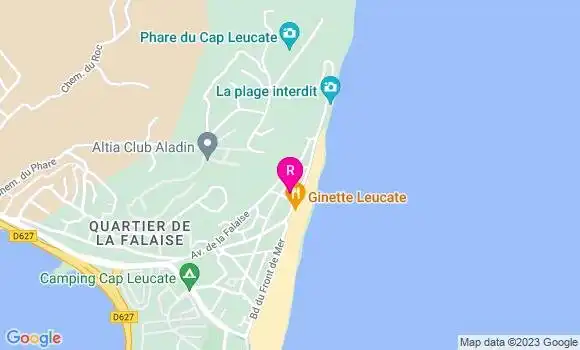 Localisation Restaurant  La Terrasse