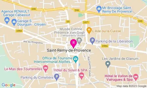 Localisation Restaurant  La Cuisine des Anges