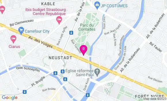 Localisation Restaurant  L