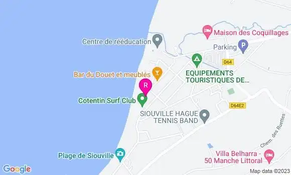 Localisation Restaurant  Au Cap Marine