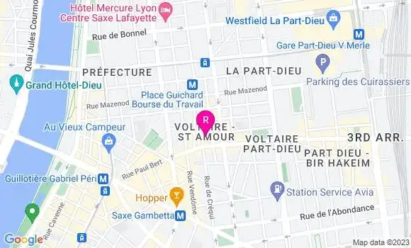 Localisation Restaurant  L