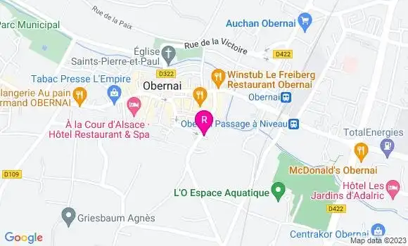 Localisation Thierry Schwartz le Restaurant