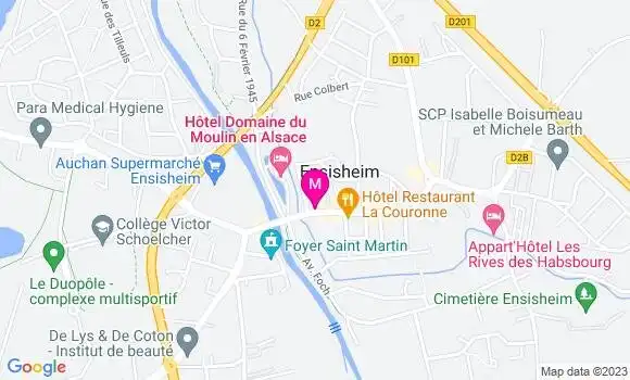 Localisation Restaurant  La Diligence