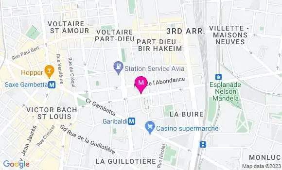Localisation Le Bistrot de la Place