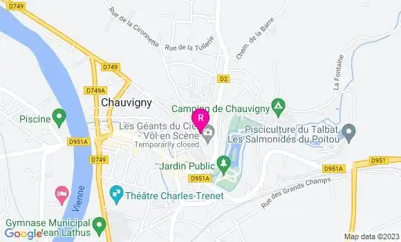 Localisation Restaurant  Saint Pierre et le Loup