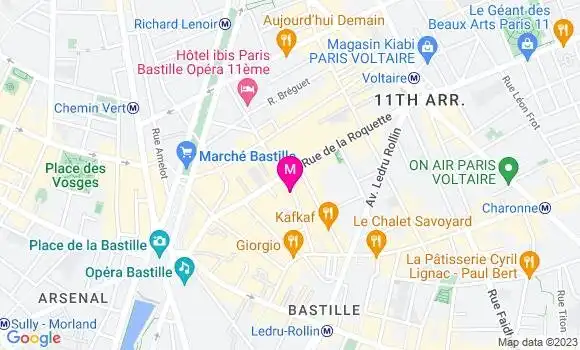 Localisation Restaurant  Papa Poule
