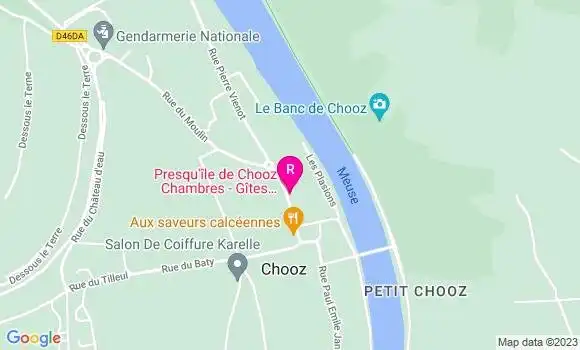 Localisation Brasserie Presqu