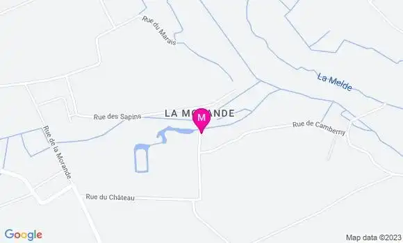 Localisation Restaurant  La Grange