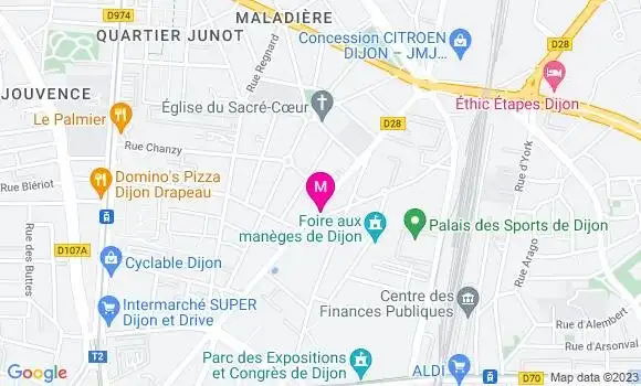 Localisation Restaurant  Dijon Plat Net Com