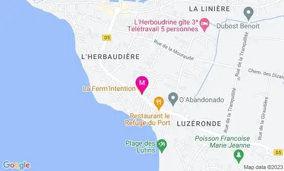 Localisation Restaurant  La Ferm