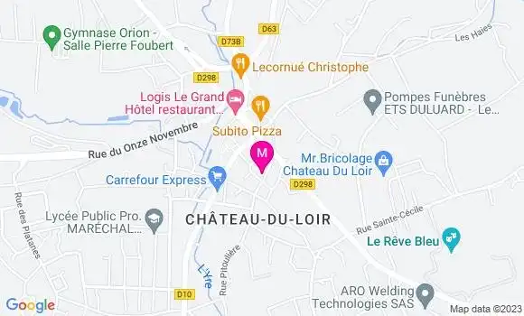 Localisation Restaurant  Les Délices du Bosquet
