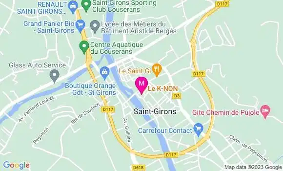 Localisation Restaurant Grill Le K Non