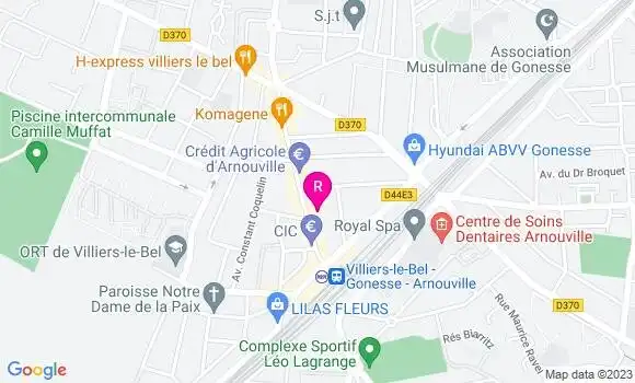 Localisation Restaurant Bar La Havane