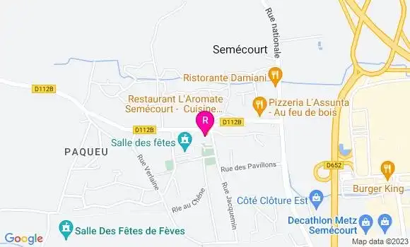 Localisation Restaurant  L