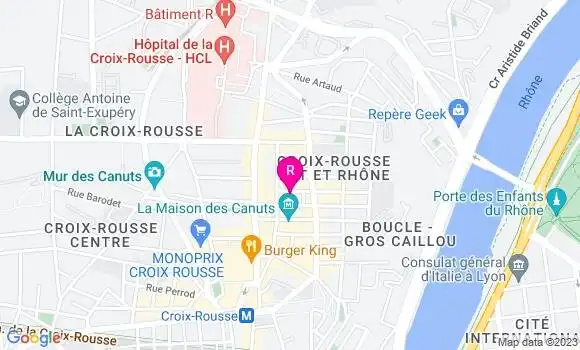 Localisation Restaurant  Le Jardin des Dombes