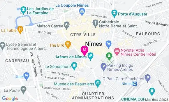 Localisation Restaurant  Dolce Café