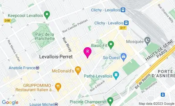 Localisation Restaurant  French