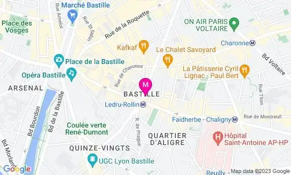 Localisation Restaurant  Café Noisette