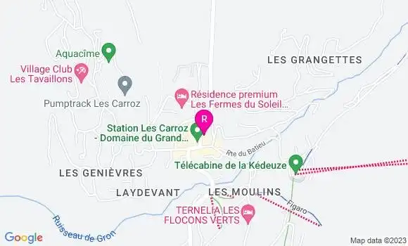 Localisation Restaurant  La Spatule