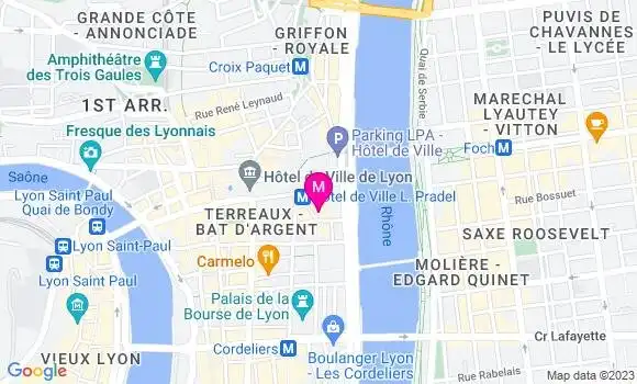 Localisation Restaurant  Le Garet