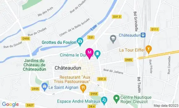 Localisation Pizzeria Le Vesuve