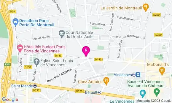 Localisation La Brasserie des Laitières