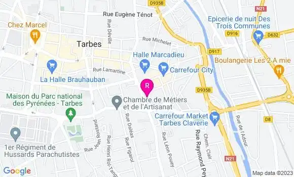Localisation Restaurant  Le Bassia