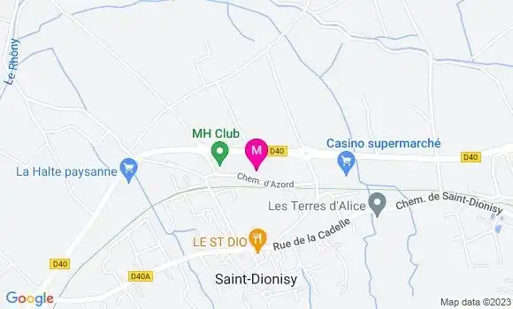 Localisation Restaurant  La Table d