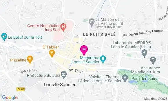 Localisation Le Kebab