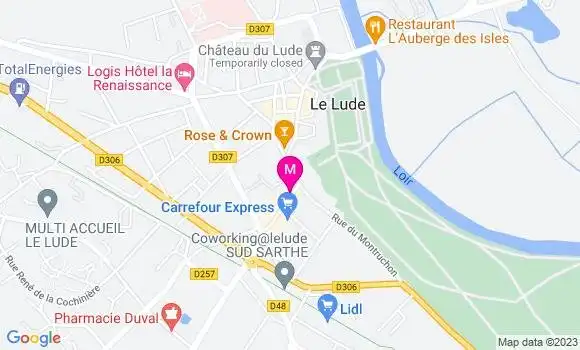 Localisation Au Bistrot Ronsard