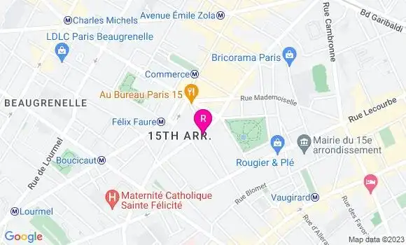 Localisation La Nouvelle Brasserie