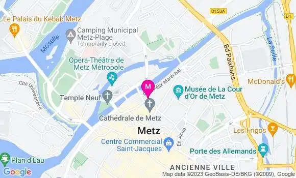 Localisation Restaurant  La Fleure de Ly