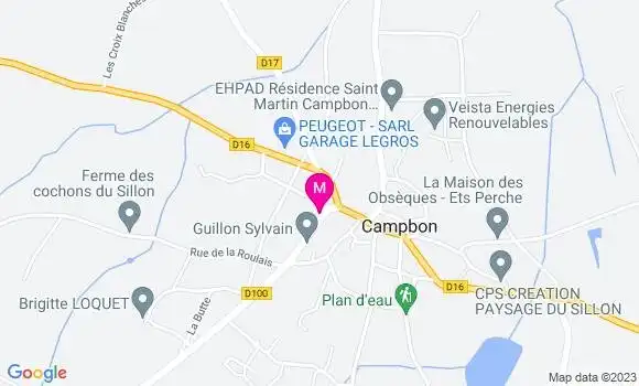 Localisation Restaurant  Aux Quatre Saisons
