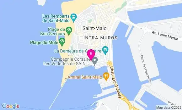 Localisation Café de la Bourse