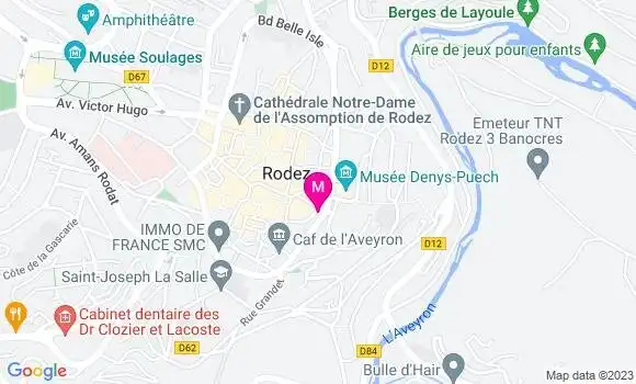 Localisation Restaurant  La Maison de Cécile et Aime