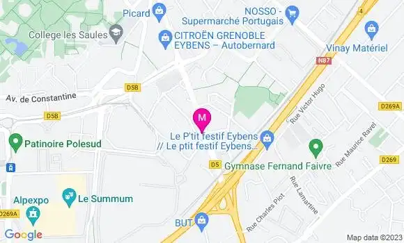 Localisation Restaurant  La Douc