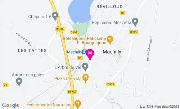 Localisation Restaurant Gastronomique Le Refuge des Gourmets