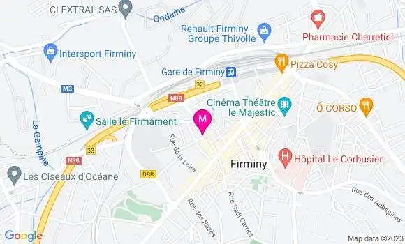 Localisation La Rencontre Café