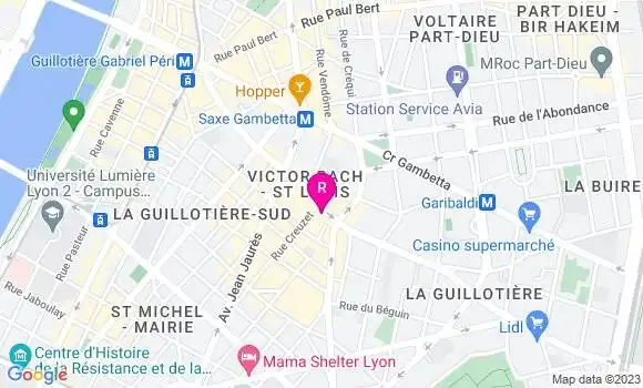 Localisation Restaurant  L