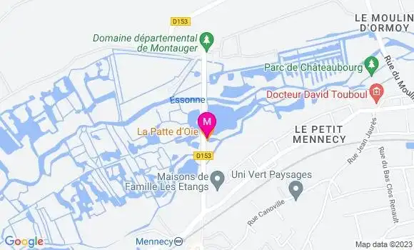 Localisation Restaurant  La Patte d