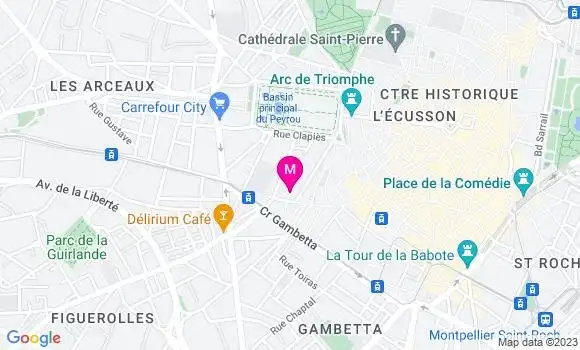 Localisation Pizzeria Pizza Street