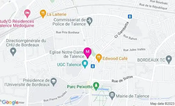 Localisation Bistrot Bistro Régent