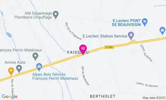 Localisation Restaurant  Chez le Berger