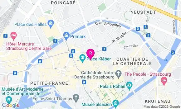 Localisation La Brasserie Floderer