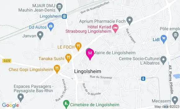Localisation Restaurant  L